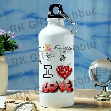 Sipper Bottle 600 ml – Customized Photo Water Bottle Gift for Gym, Travel, School and Daily Use