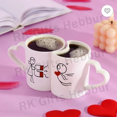 Customized Couple Mug Set – Personalized Photo Coffee Mug Gift for Couples, Love and Special Memories